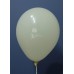 Cream Crystal Plain Balloon